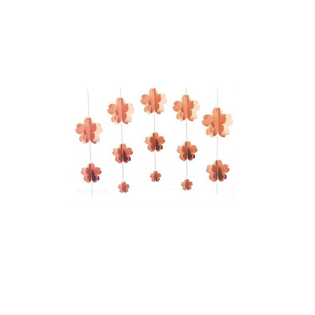 GENERICO - Guirnalda De Flores Vertical 200cm