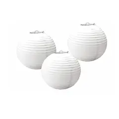 GENERICO - Lampara De Papel Blanca 20cm