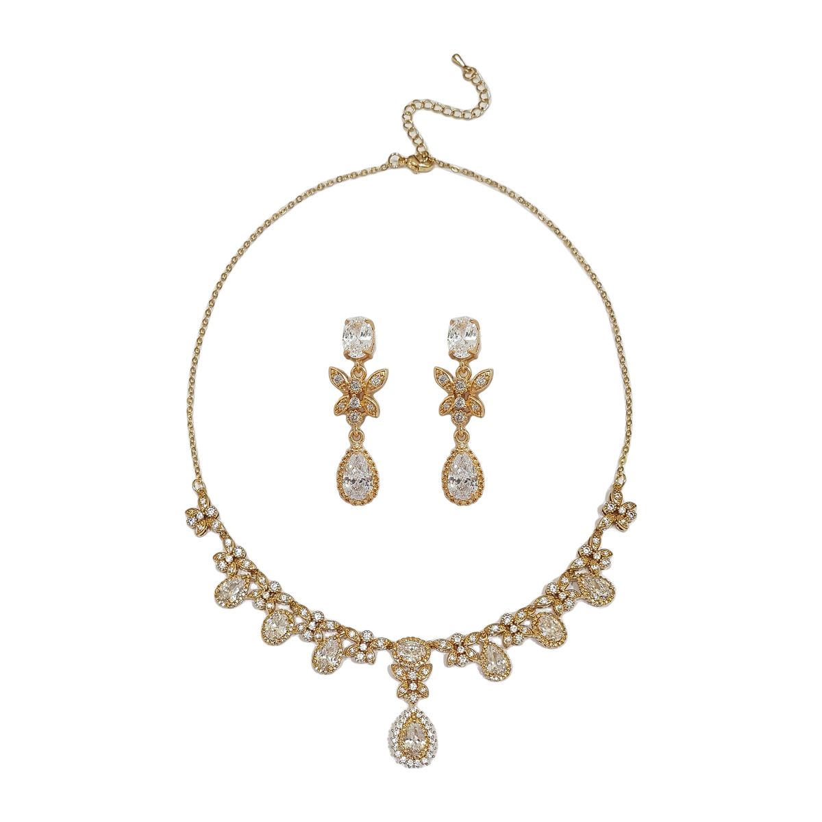 GENERICO - Set De Collar Y Aros Para Fiesta Cole