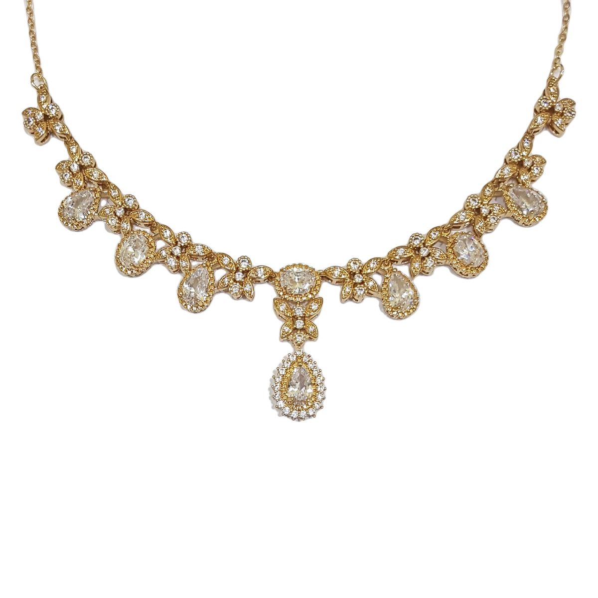 GENERICO - Set De Collar Y Aros Para Fiesta Cole