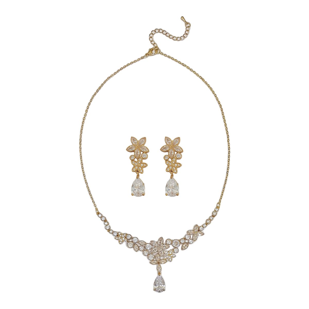 GENERICO - Set De Collar Y Aros Para Fiesta Yoli