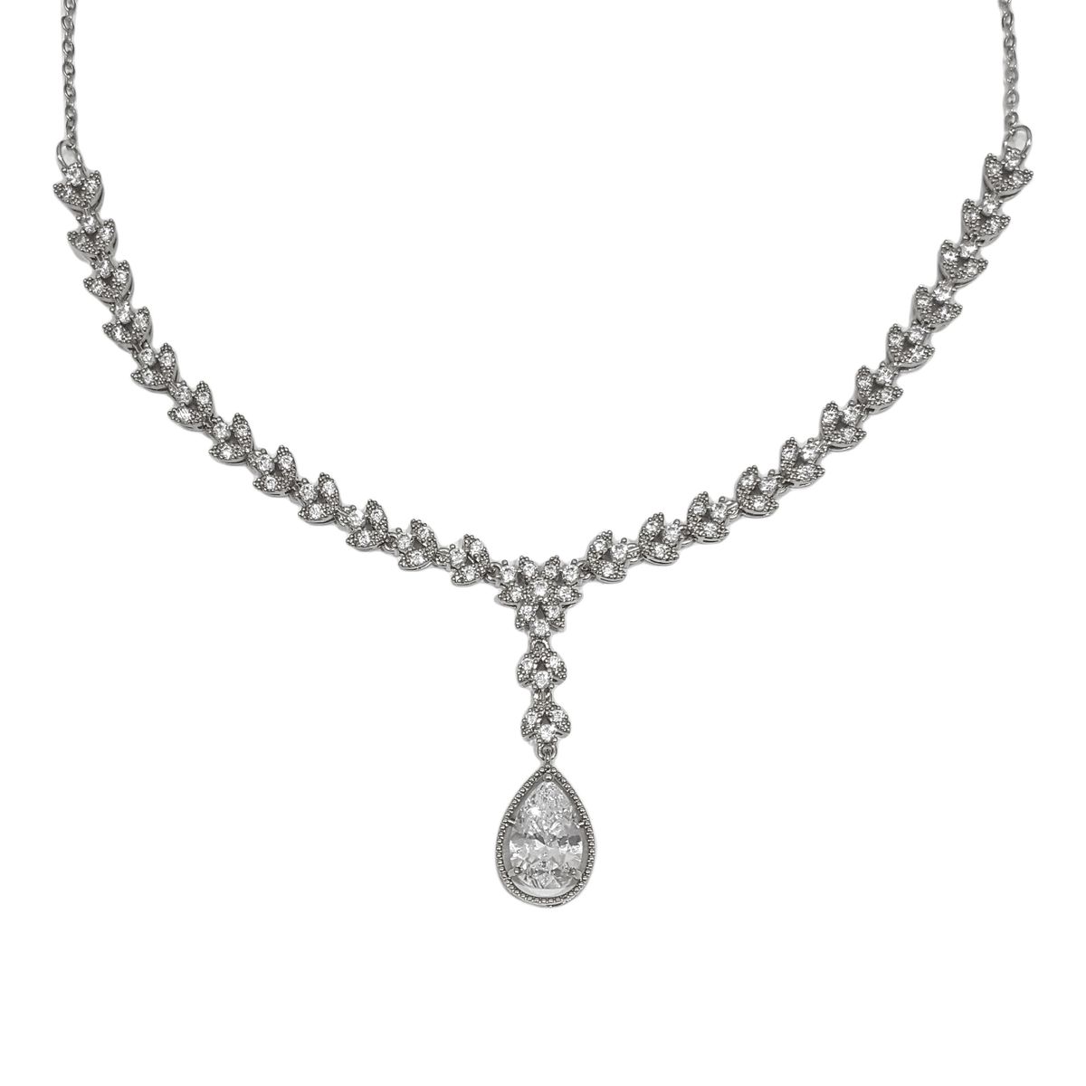 GENERICO - Set De Collar Y Aros Para Fiesta Ella