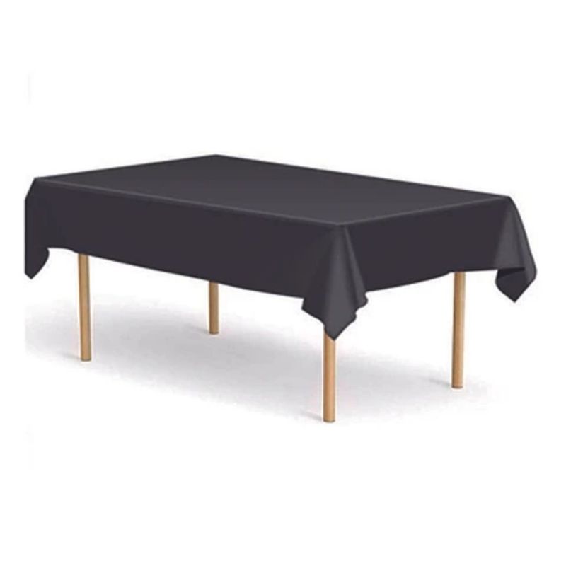 GENERICO - Mantel Plastico Negro 137x274cm