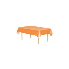 GENERICO - Mantel Plastico Naranja 137x274cm