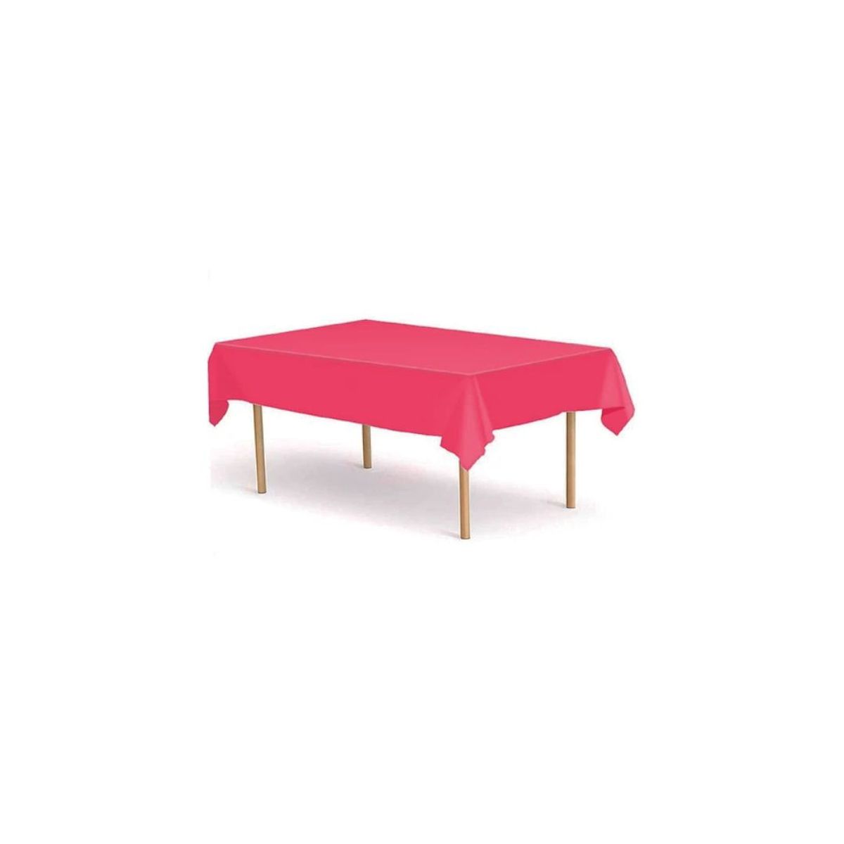 GENERICO - Mantel Plastico Fucsia 137x274 Cm