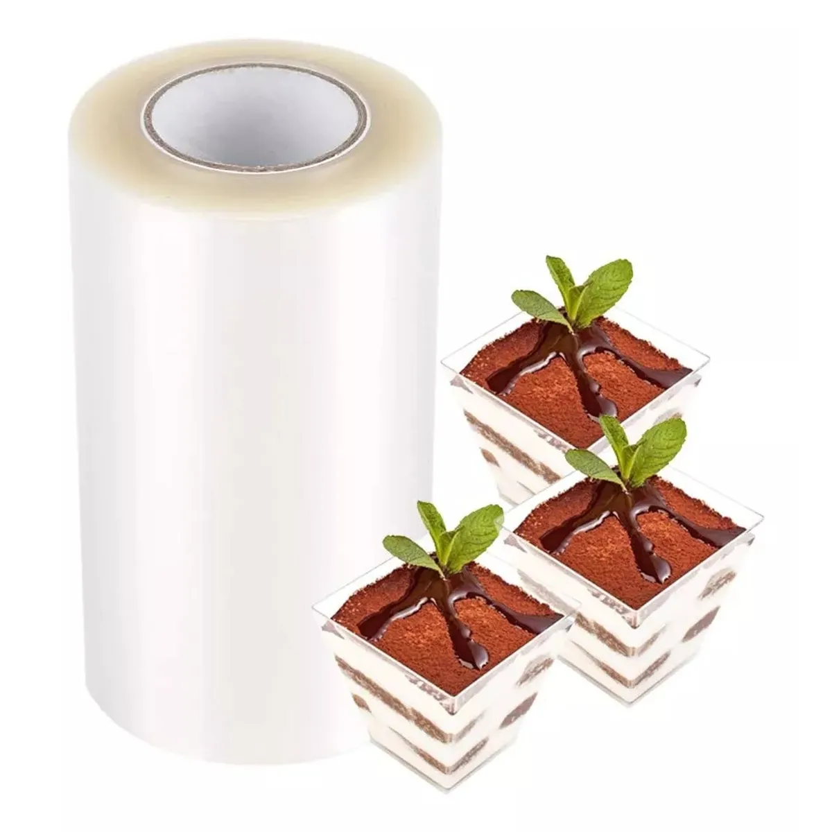 KUANGYE - Rollo Acetato Repostería - 14 Cms. De Alto Y 30 Mtrs Largo