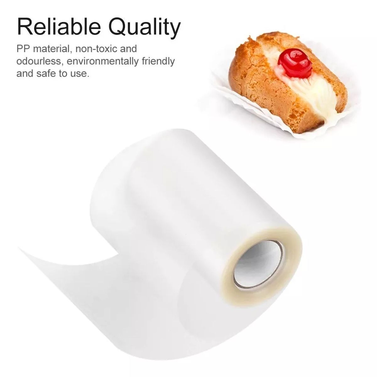 KUANGYE - Rollo Acetato Repostería - 14 Cms. De Alto Y 30 Mtrs Largo