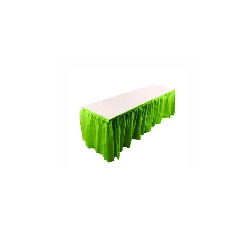 GENERICO - Faldon Para Mesa Verde 73x426cm