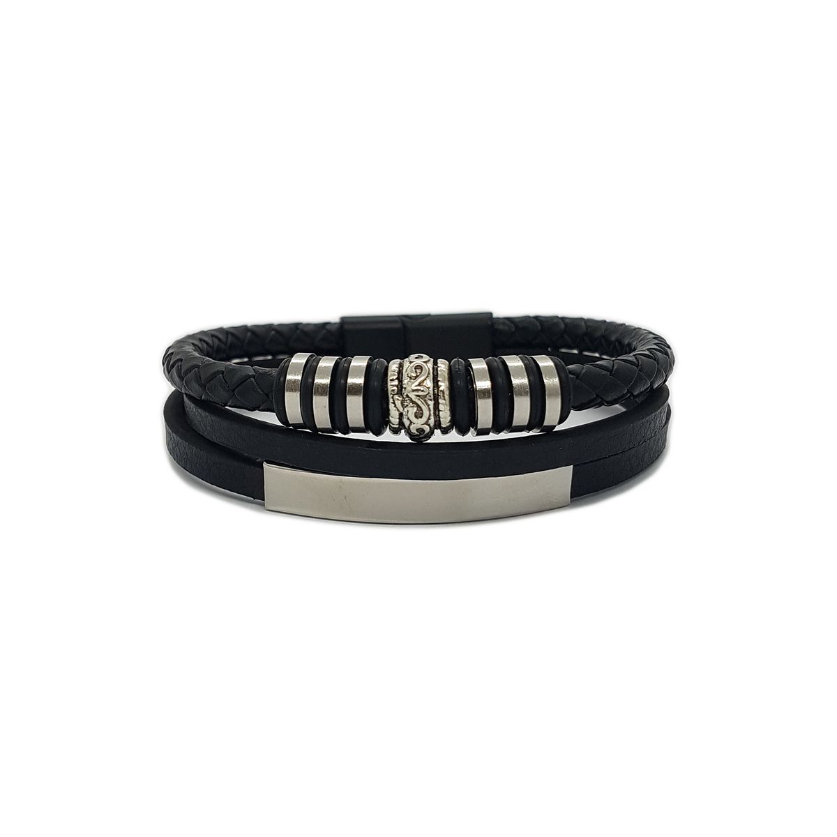 GENERICO - Pulsera De Ecocuero Y Fantasia Para Hombre Animals