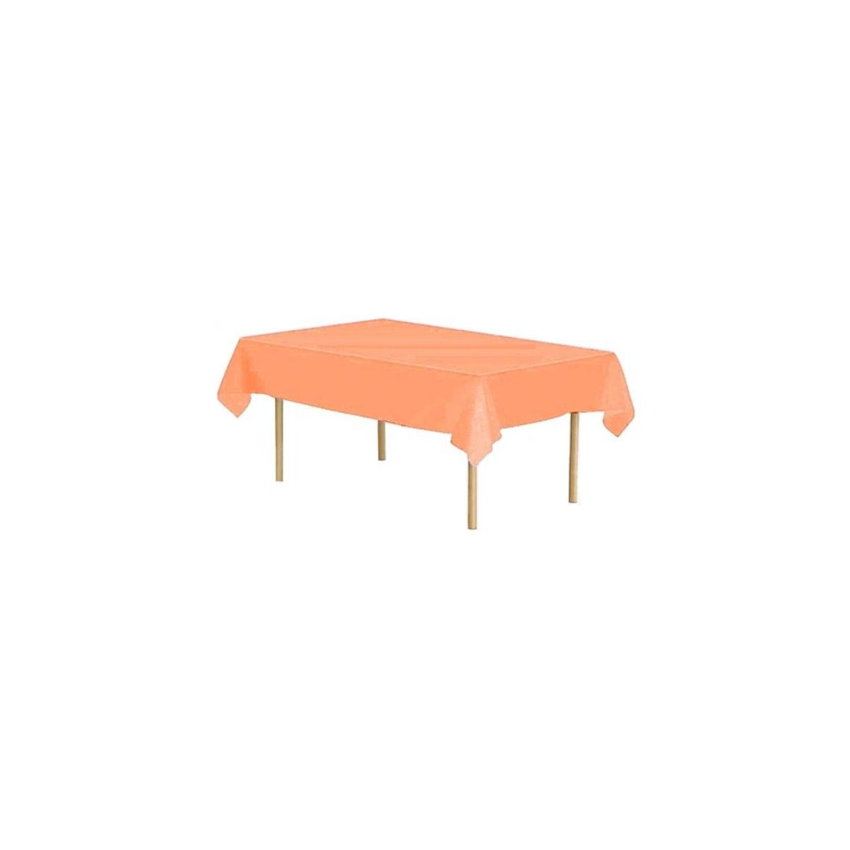 GENERICO - Mantel Plástico Naranja 137x185cm
