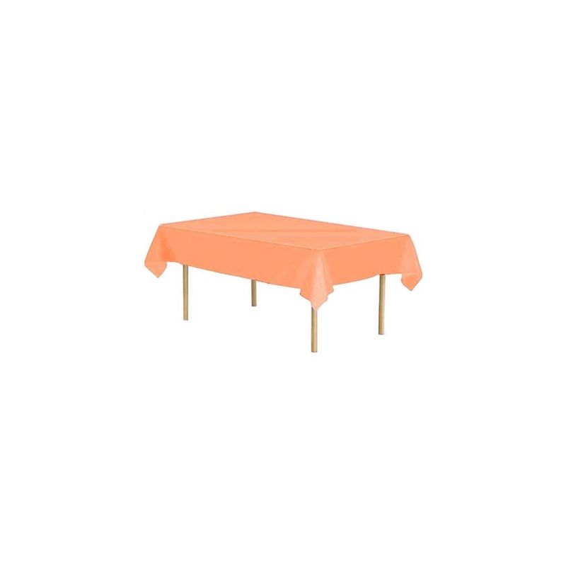 GENERICO - Mantel Plástico Naranja 137x185cm