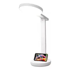 KUANGYE - Lampara De Escritorio Lampara De Mesa Recargable Led Velador