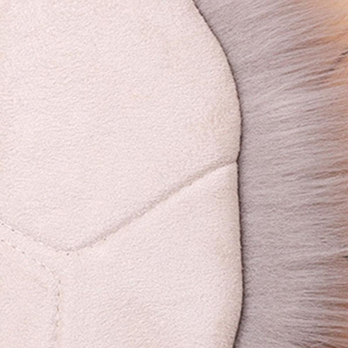 GENERICO - Alfombra Peluda Diseño Huella De Pata De Perro DECORATIVA