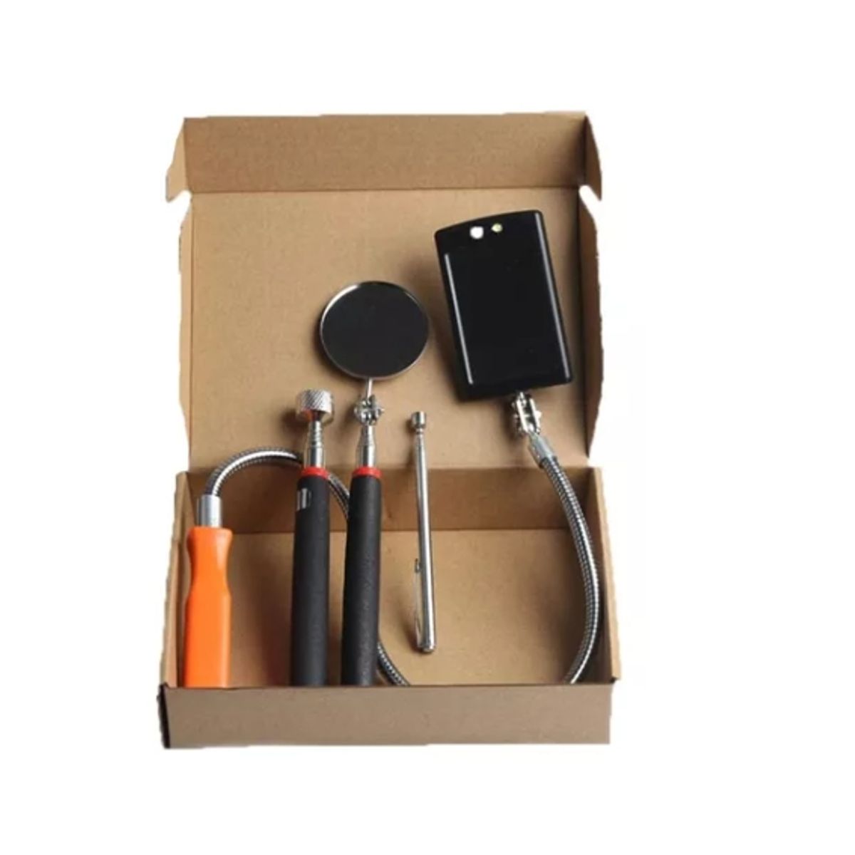 OFERTABKN - Set De Inspeccion Automotriz Espejo E Imán Telescopico 4 Pzs