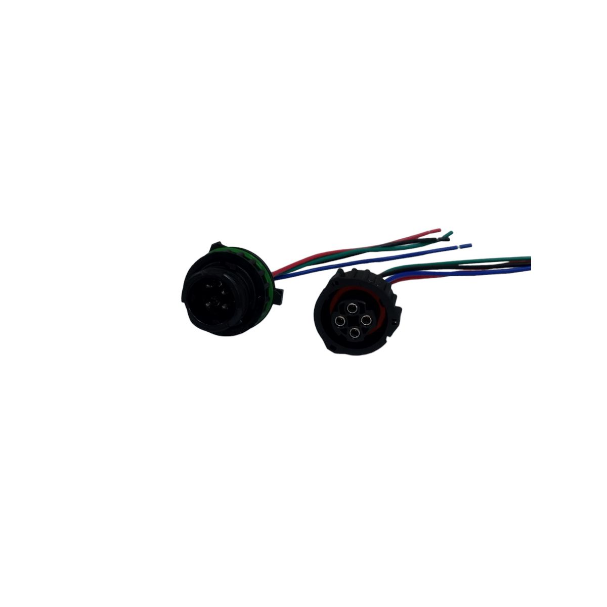 GENERICO - Enchufe Conector Macho Y Hembra De 4 Pin Para Camión Y Auto