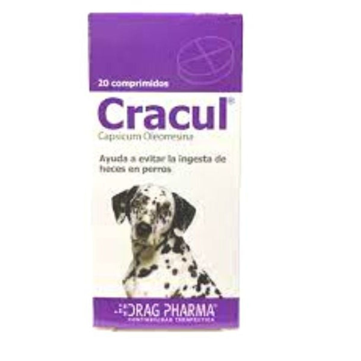 DRAG PHARMA - Cracul Ayuda Evitar Ingesta de Heces Para Perros