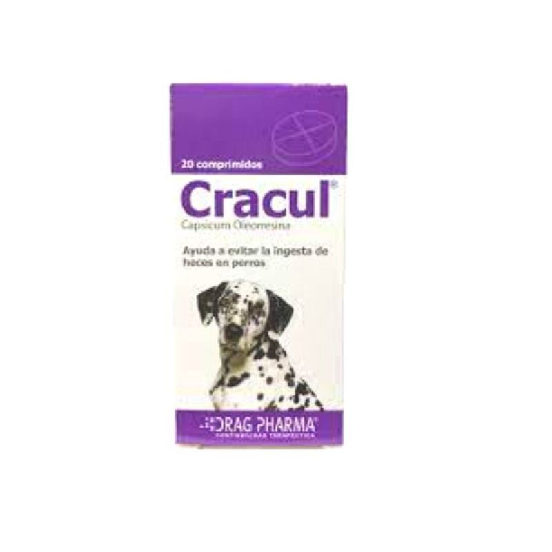 DRAG PHARMA - Cracul Ayuda Evitar Ingesta de Heces Para Perros