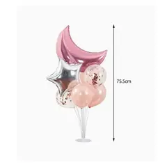 GENERICO - Base De Globo Decorativa 8 Pcs Varios Diseños