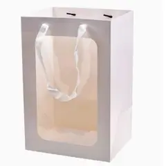 GENERICO - Bolsa De Regalo Material Papel Color Lila