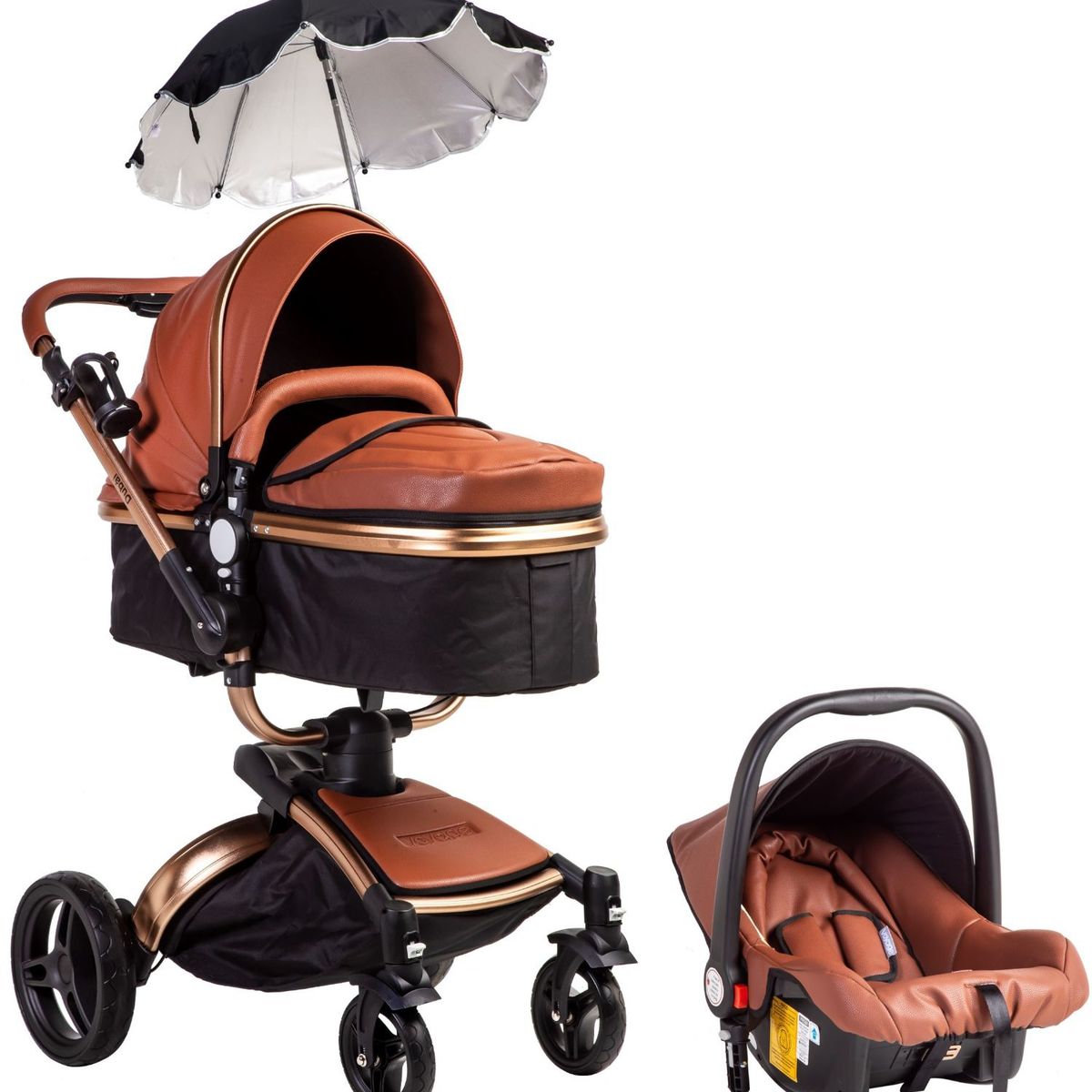 VOYAGE - Coche Travel System Dubai Brown