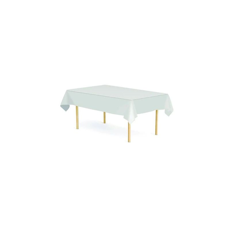GENERICO - Mantel De Plástico Blanco 137x185cm