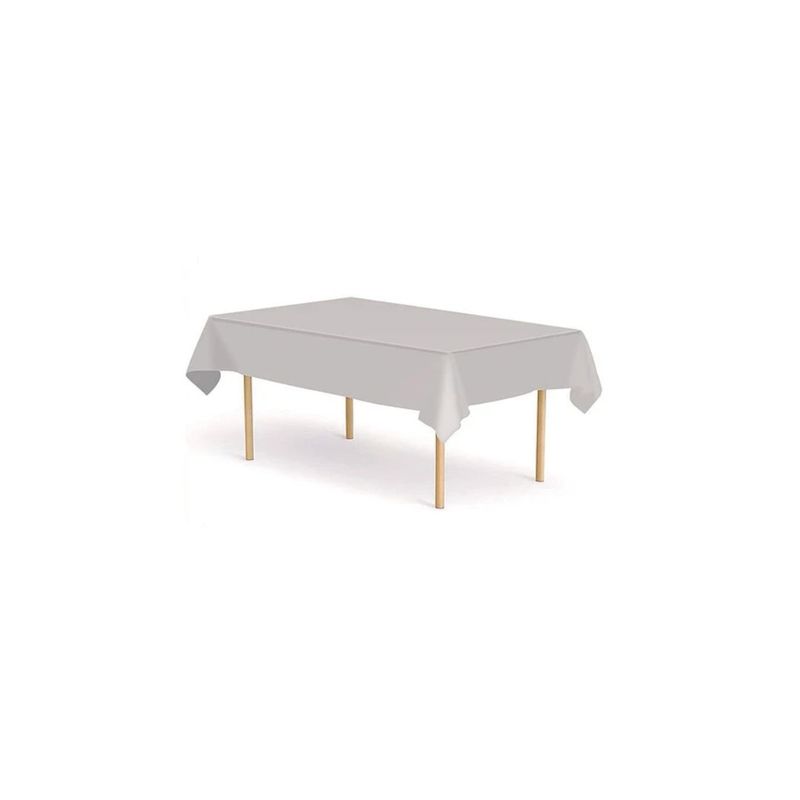 GENERICO - Mantel De Plástico Blanco 137x274cm