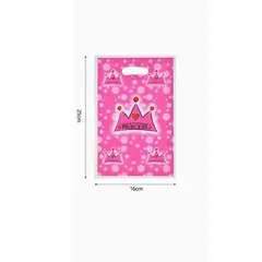 GENERICO - Bolsas Para Dulces Color Rosa 10 Unidades