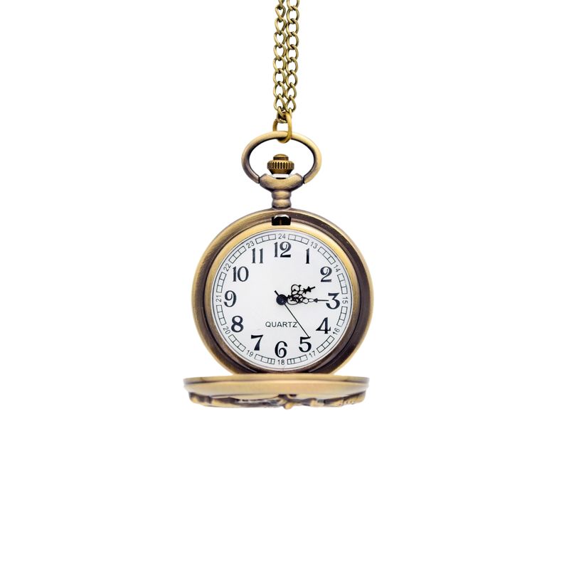 SOLEIO - Reloj De Bolsillo Cuarzo Motocicleta