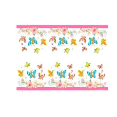 GENERICO - Mantel Plástico Mariposa 108X180Cm