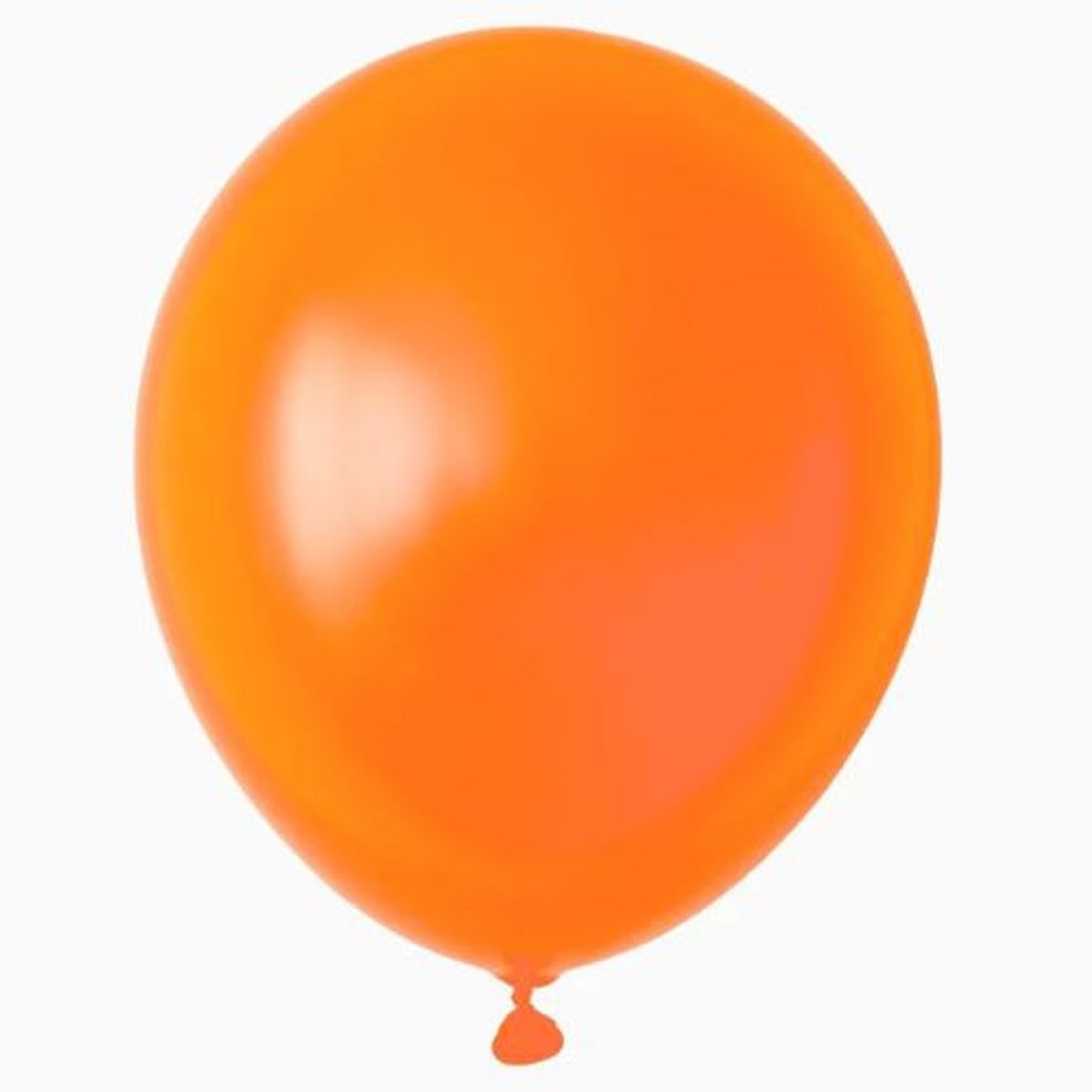 GENERICO - Globo Látex 45 Cm Inflado Color Naranja 1 Unidad