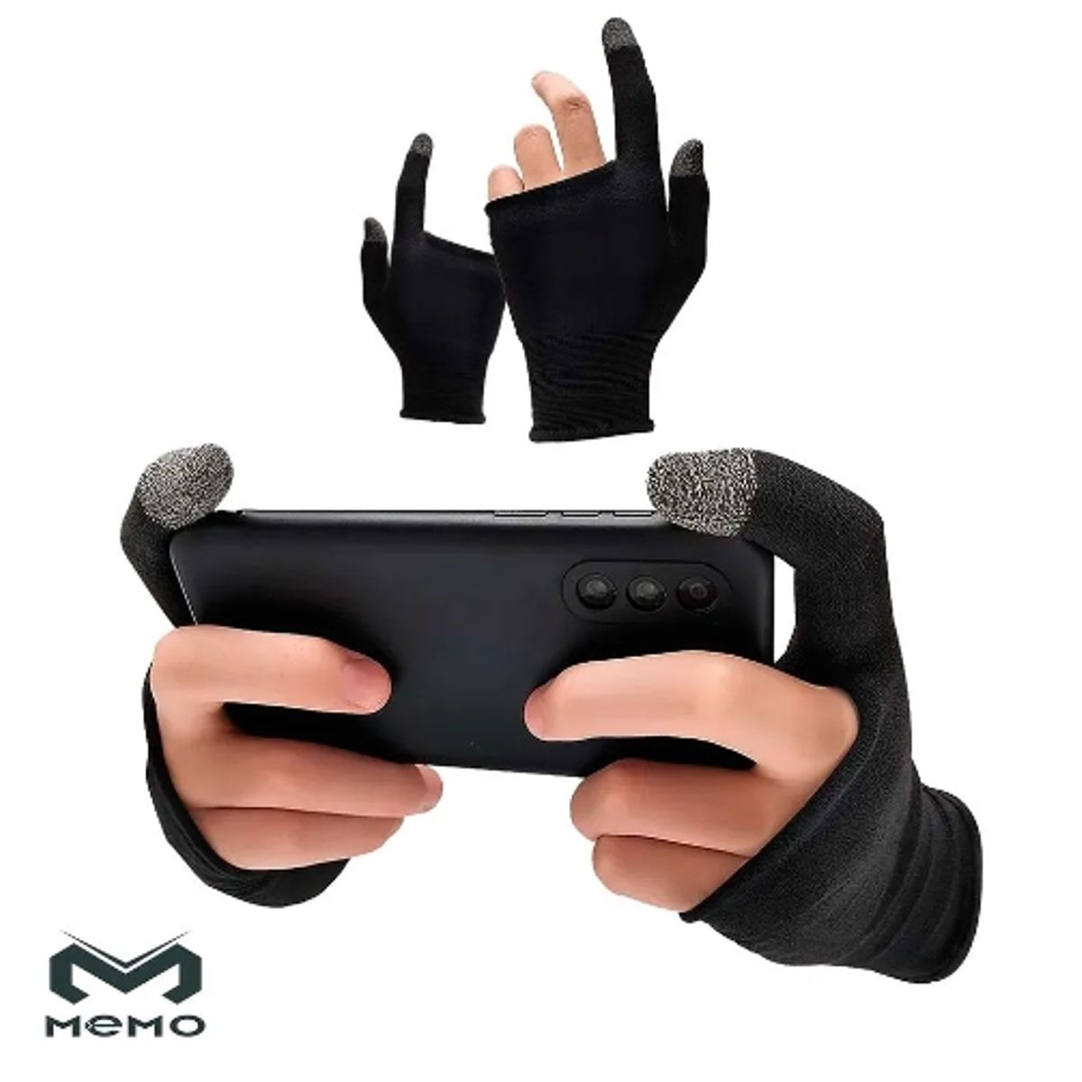 MEMO - Guantes Gamer Memo Profesional FS01 Fundas Transpirables