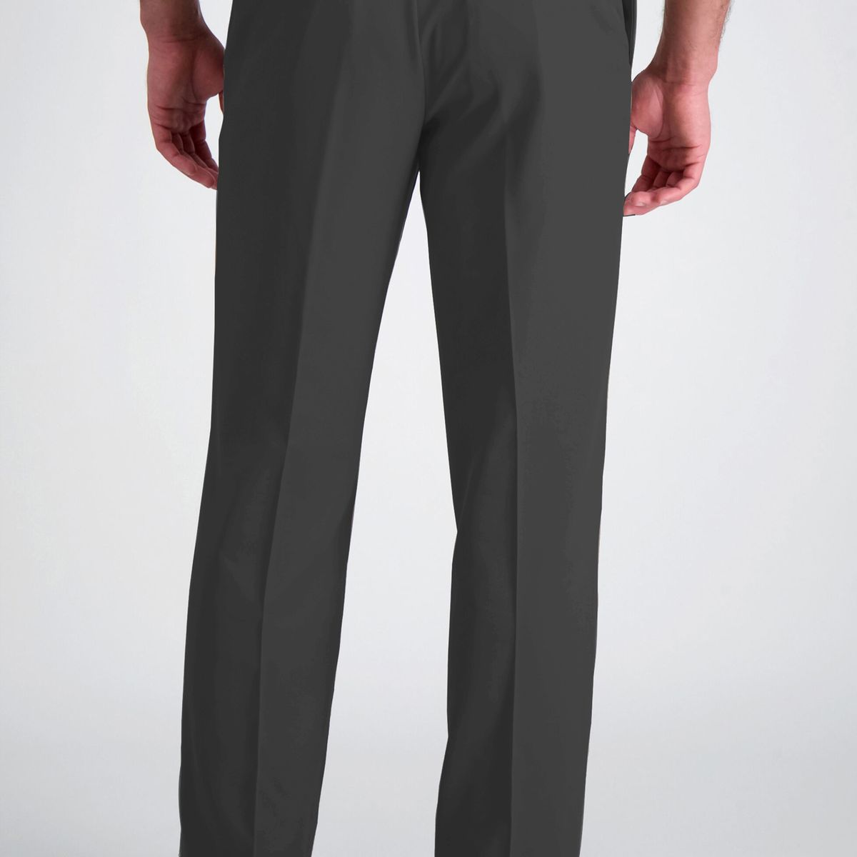 90 GRADOS - Pantalón de Gabardina Pinzado Gris 44