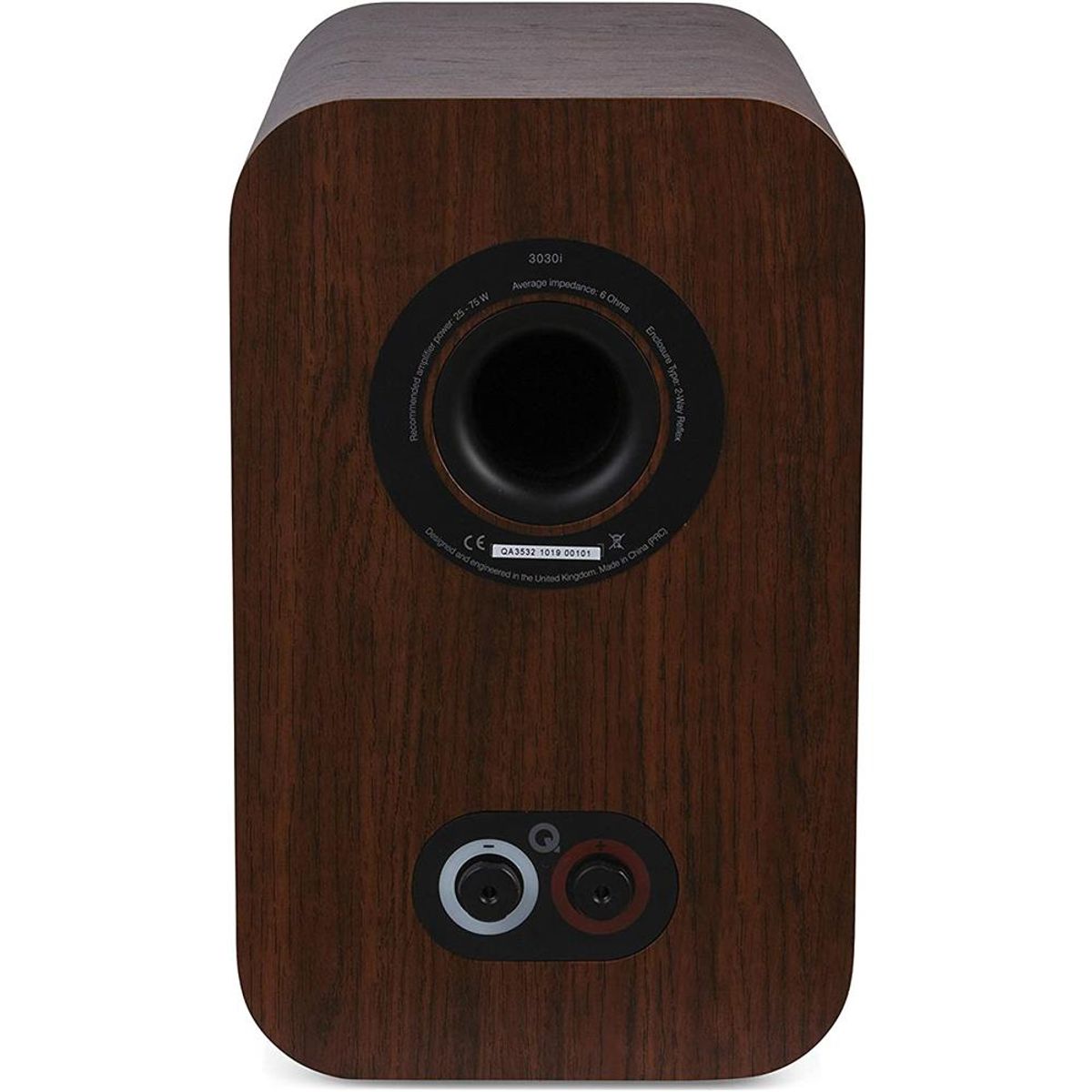 GENERICO - Parlantes HiFi Bookshelf Q3030i Nogal Q Acoustics