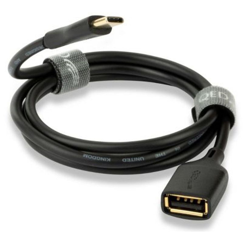 GENERICO - Cable USB A-C F Hembra extensor 015m Connect QED