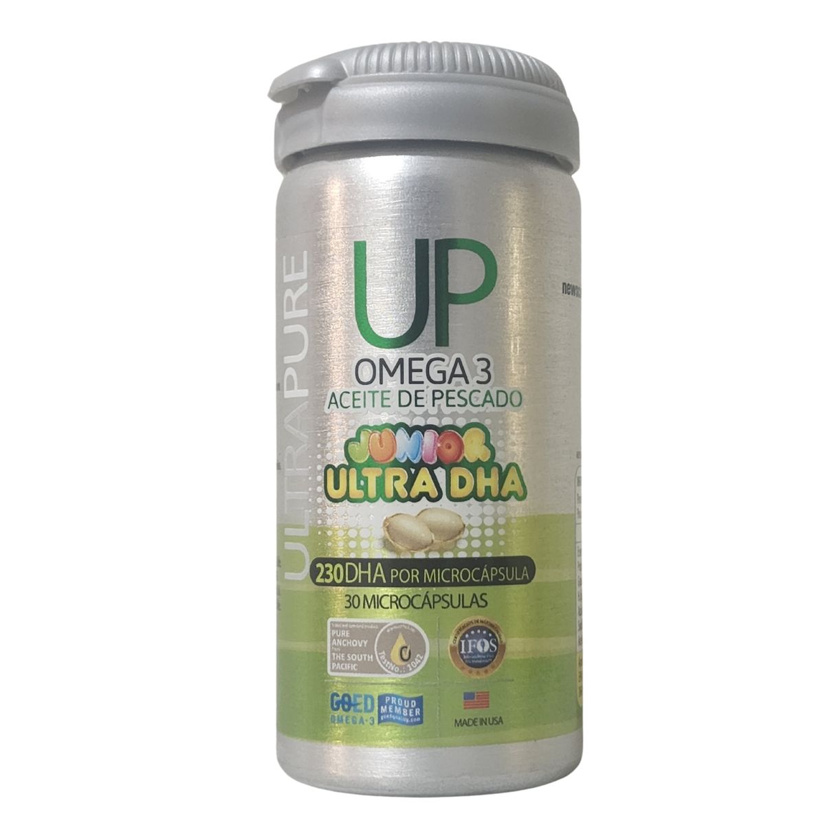 NEWSCIENCE - Omega UP JUNIOR Ultra DHA 30 Microcápsulas NEWSCIENCE