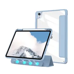 GENERICO - Funda Para iPad 10 Décima 10.9 Cubierta Removible Magnética Celeste