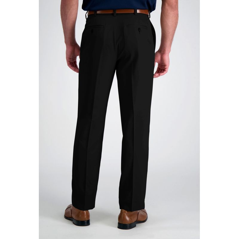 90 GRADOS - Pantalón de Gabardina Pinzado Negro 50