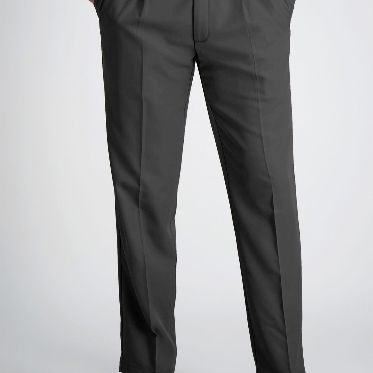 90 GRADOS - Pantalón de Gabardina Pinzado Gris 58