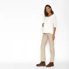 NALA - Pantalón Maternal Bengalina Beige