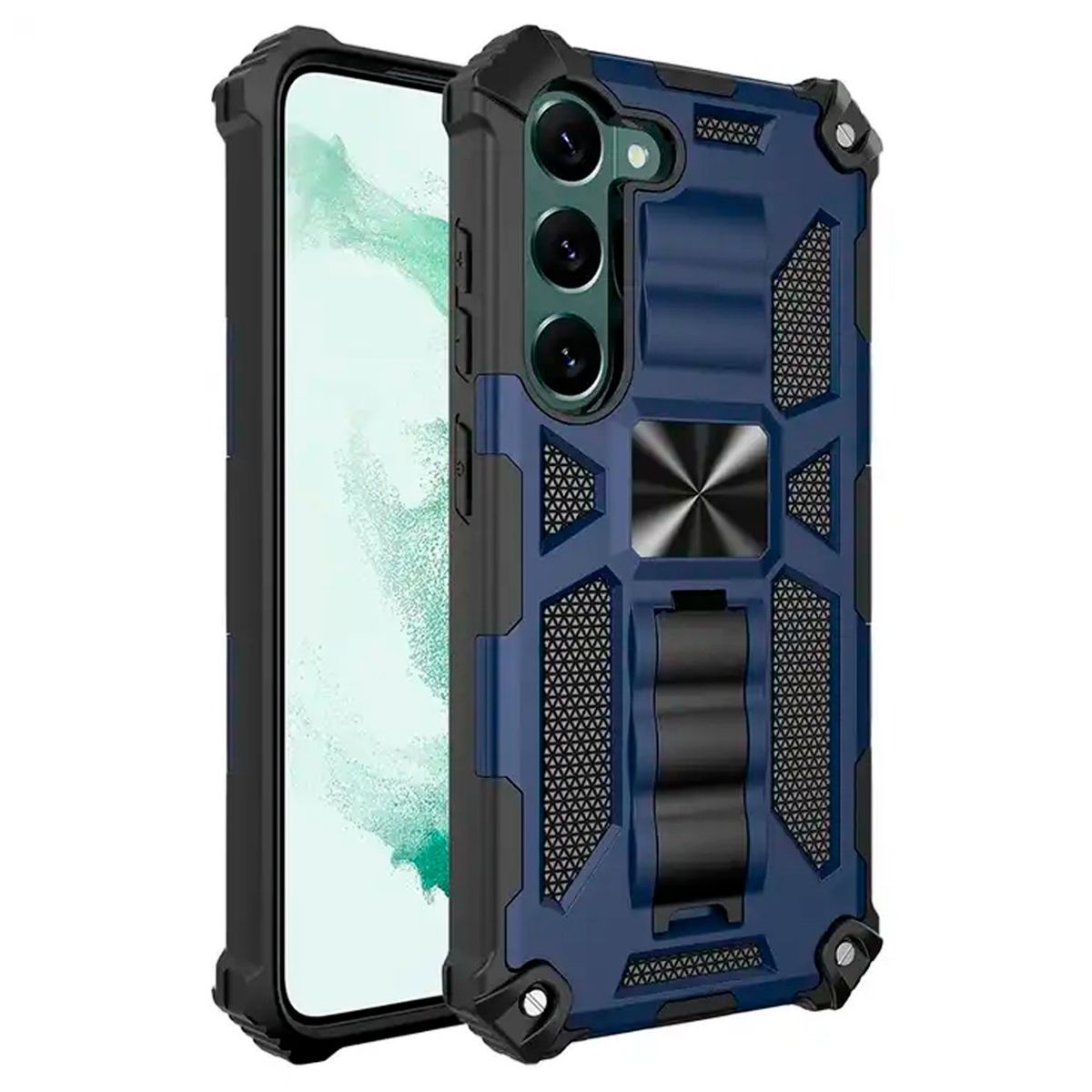 GENERICO - Carcasa Antigolpe Reforzada para Samsung Galaxy A55 5G Azul