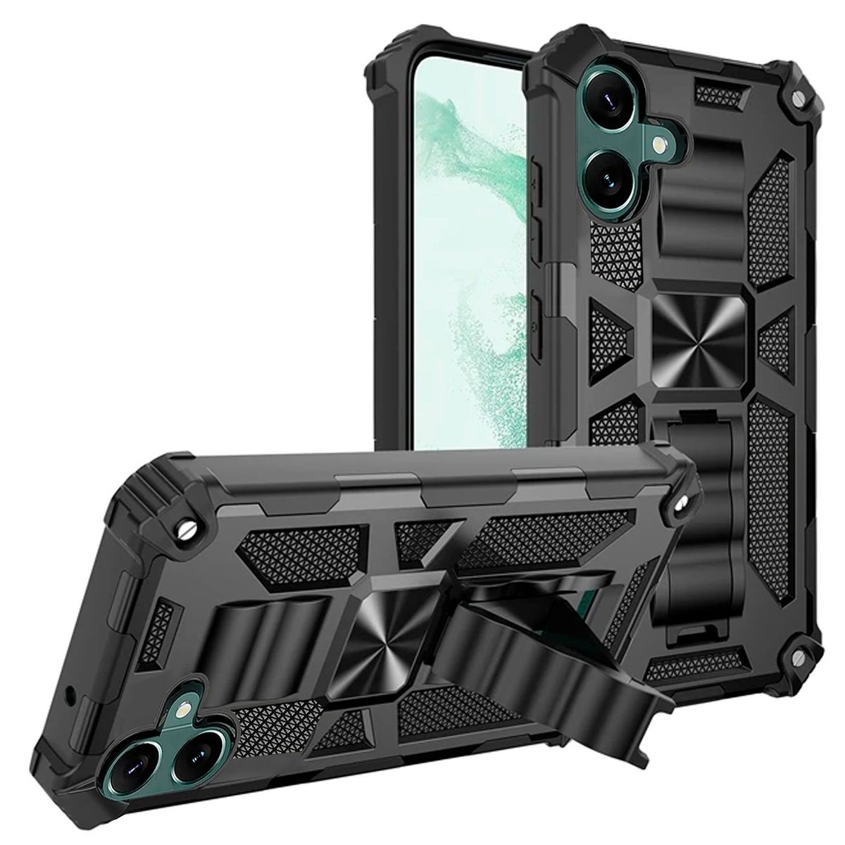 GENERICO - Carcasa Antigolpe Reforzada para Samsung Galaxy A05 - Color Negro