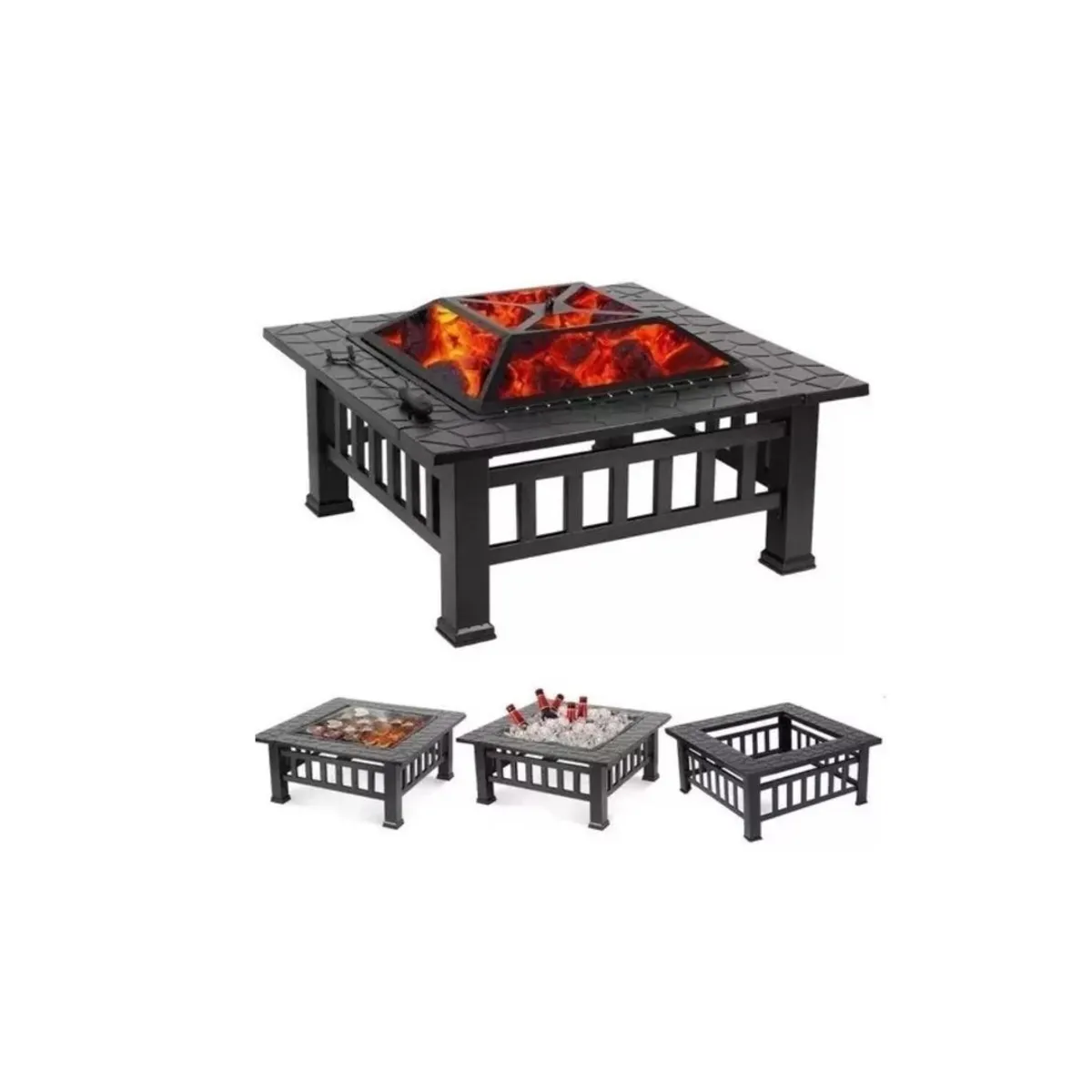 GENERICO - Fogon Brasero 3 en 1 Elegante / NgHome