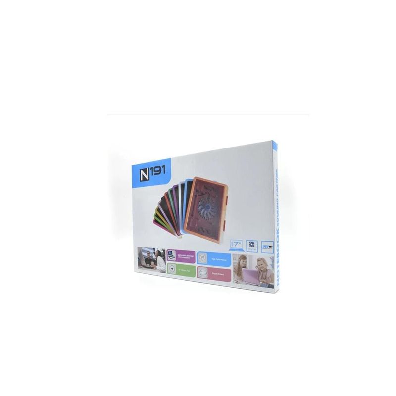 GENERICO - Base para Laptop con ventilador N191 Premium