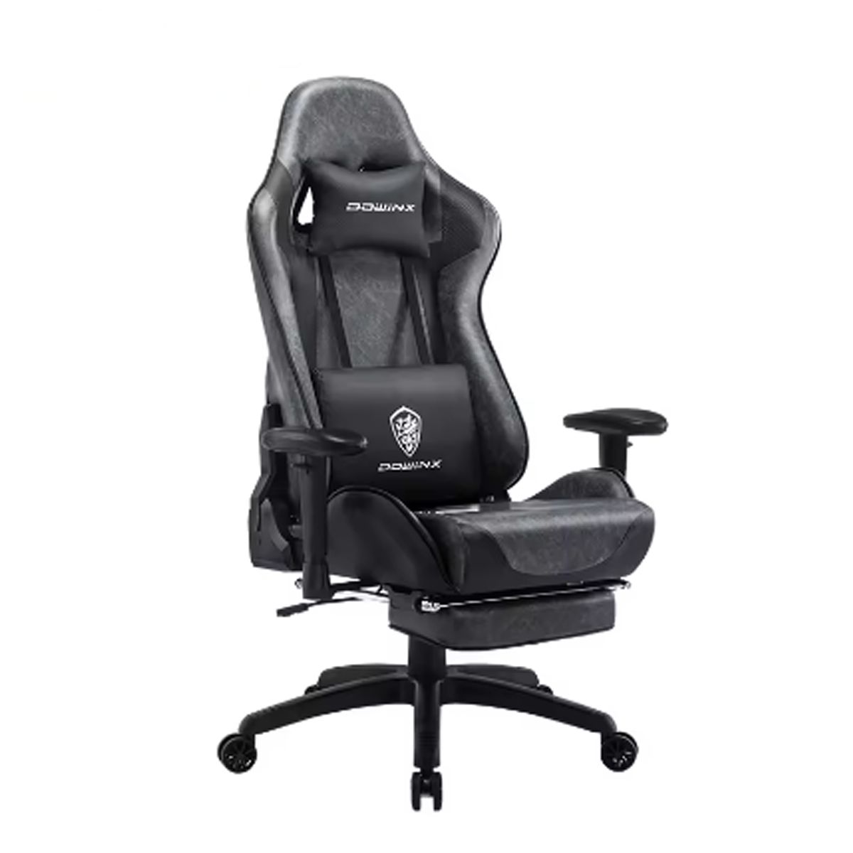 GENERICO - Silla Gamer Dowinx BLACK CARBÓN Con Masajeador Lumbar
