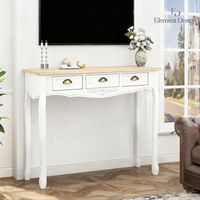 Arrimo vintage con 3 cajones 110×40×78CM