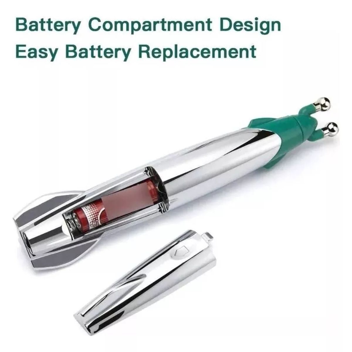 GENERICO - Lapiz Masajeador Electrico Tipo Acupuntura Portatil