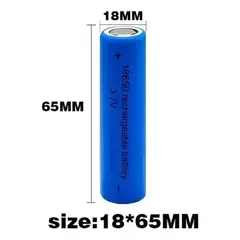 GENERICO - Bateriaa Recargable 18650 Pilas portati 3.7v
