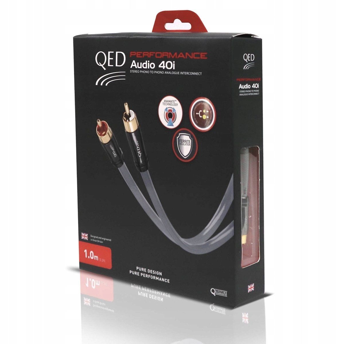 GENERICO - Cable RCA-RCA Performance 40i 1m QED