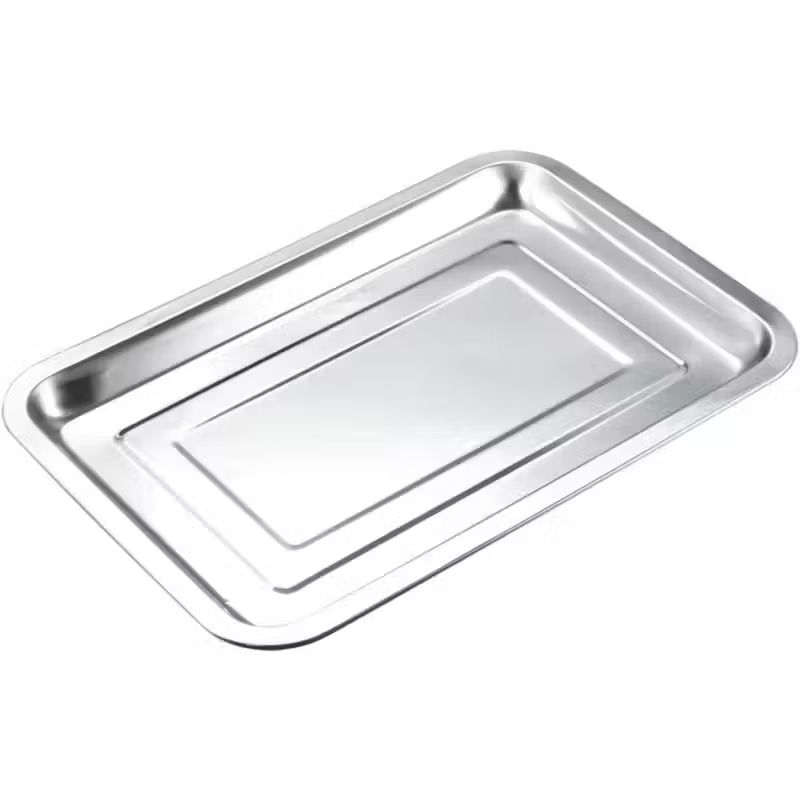 GENERICO - Bandeja Profunda Horno Parrilla Acero Multiuso 40 x 30cm
