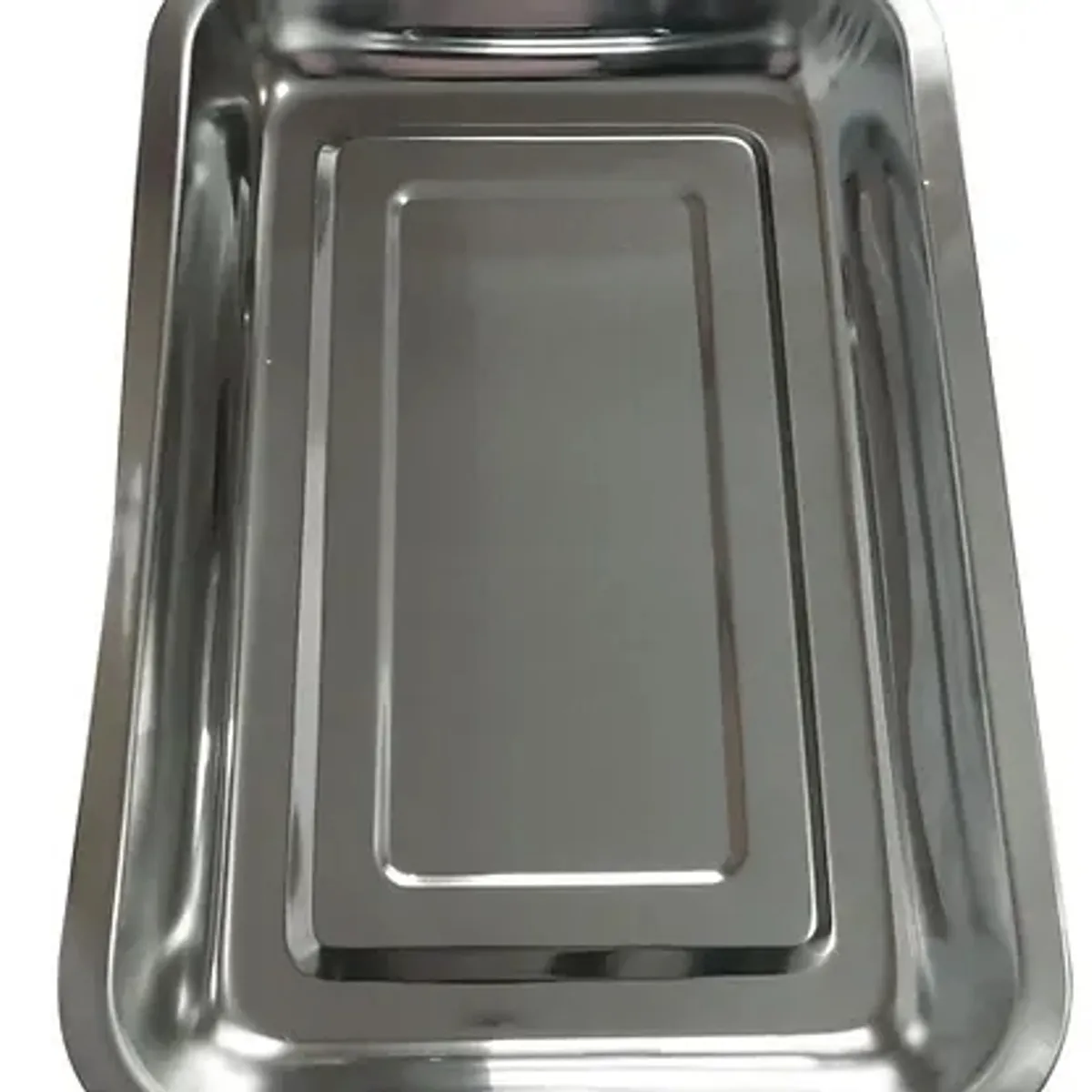 GENERICO - Bandeja Profunda Horno Parrilla Acero Multiuso 40 x 30cm